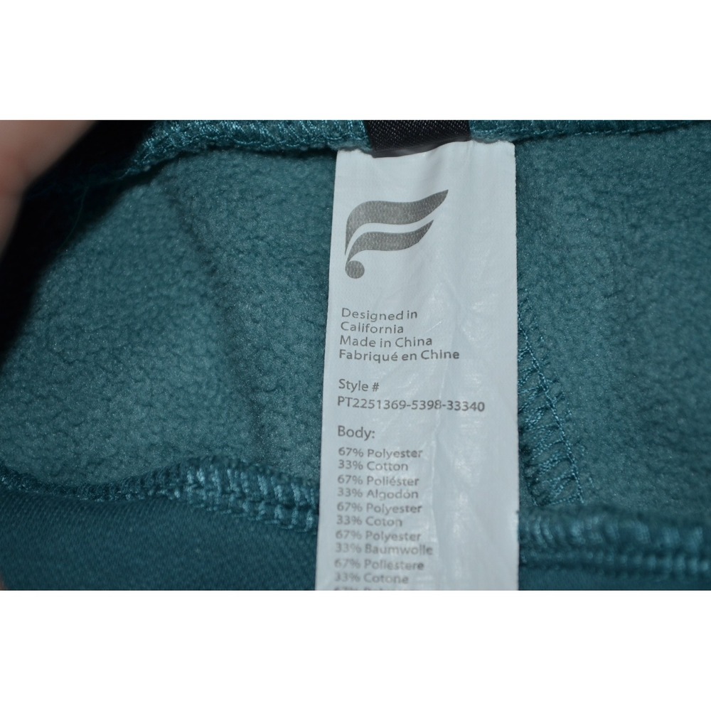 Fabletics Men The Go-To Jogger Green Sweatpants Size Medium - Picture 4 of 9